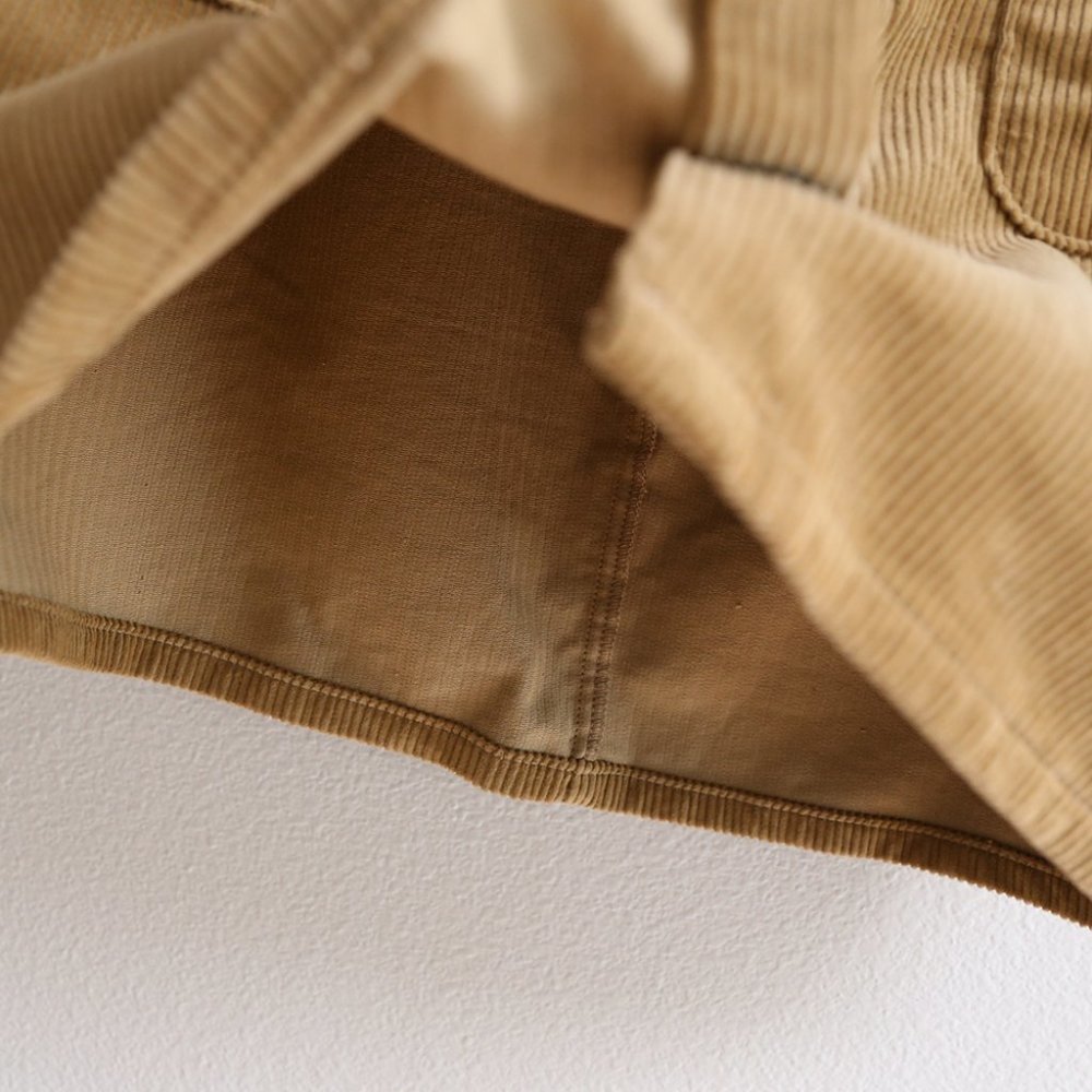 Arizona Corduroy Brown Mini Skirt – Size 7 – Y2K Preppy A-Line - Picture 10 of 10